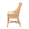 Baxton Studio Bella Modern Bohemian Natural Brown Rattan Dining Chair 232-13092-ZORO - alternate 4